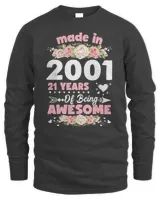 Womens 21 Years Old Gifts 21st Birthday Born in 2001 Women Girls