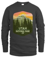 Vintage Zion National Park Utah1036 T-Shirt