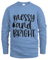 Merry And Bright, Men's & Women's Merry Christmas Shirt