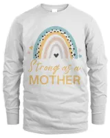 Strong as a Mother Blue Rainbow Classic T-Shirt