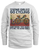 some girls go cycling and drink too much cycling lovers