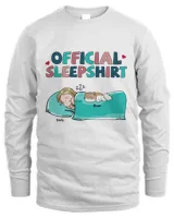 Official Sleep Shirt - Dog Cat Personalized QTCAT310123PET1