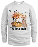 Fall In Love With Shiba Inu Halloween Autumn 2022 Pumpkin22