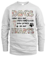 dogs come into our lives and leave pawprints on our hearts