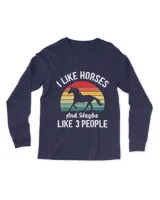 I like Horses and maybe 3 people funny vintage