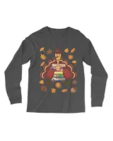 Librarian Book Lover Reader Funny Turkey Thanksgiving Fall