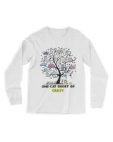 One Cat Short of Crazy - Crazy Cat Lady - Cats in a Tree HOC300323A14