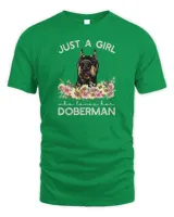 Doberman Pinscher Shirt Women Girl