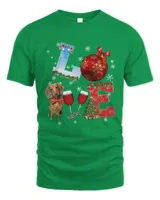Official Love Dachshund Wine Ball Merry Christmas Sweatshirt