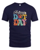 Happy Dot Day Hippie Flowers Smile Face Groovy Teacher Kids_1