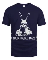 Funny Bad Hare Day Horror Easter Day Badass Rabbit Graphic