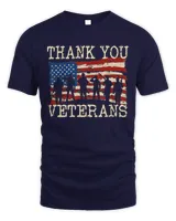 American Flag Thank you Veterans Proud Veteran Best Gift