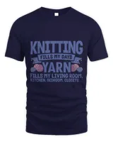 Knitting Knitter Knitting Fills My Days Yarn
