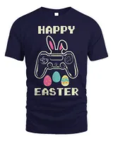 Gamer Video Game Rabbit Bunny Eggs Hunting Happy Easter Day