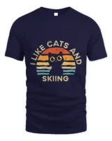 I Like Cats And Skiing
