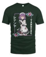 Yandere Anime Girl Otaku Japanese Design T-Shirt, Gift for Anime Lovers