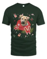 Blackmouth Cur Dog In Christmas Card Ornament Pajama Xmas430