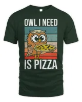 Hobby Chef Wildlife Owls Ironic Pizza Chef