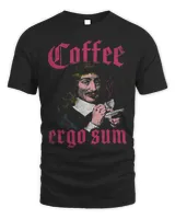 Pop Art René Descartes Principles Philosophy Coffee Ergo Sum