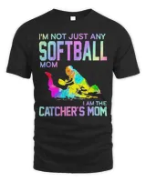 Softball Pitcher Hitter Catcher Im not just Im the Catchers mom 111 Softball