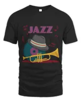 Jazz Classic Music Trombone And Vinyl Smooth Jazz Music