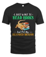 I Just Want To Read Books And Pet My Bearded Dragon Bookworm