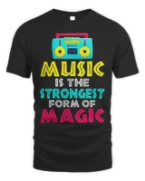 Music Is The Strongest Form Of Magic 80s Boombox