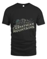 Camping Camp Visit the Carpathian Mountains Funny Vampire Camper