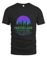 Crater Lake National Park Oregon Moon Trees Lake Souvenir