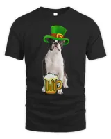 Dog Boston Terrier St Patricks day Boston Terrier Funny Irish