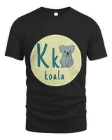 Buchstaben des deutschen Alphabets K koala