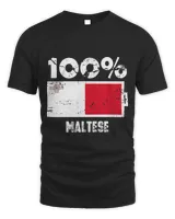 Dog Maltese Malta Flag Support 100 Maltese Battery Power