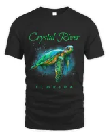 Crystal River Florida Watercolor Sea Turtle