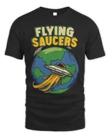 Flying Saucers UFO Abduction Extraterrestrial Believer