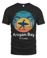 Arugam Bay Sri Lanka Surfing Surfer Vintage Sunset Beach Sun