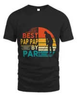 Golf Player Mens Best Pap Pap By Par Family Golfing Golf lover