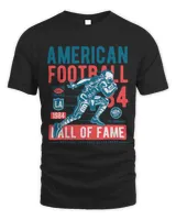 Football American Unique American Football Sport Design Fan Hall of Fame