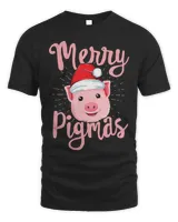 Merry Pigmas Pig Christmas 2Women Farmers Love Gift