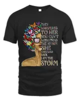 I Am The Storm Black History Month Black Queen Natural Afro