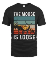 The Moose Is Loose Wildlife Deer Mountain Animal Hiking