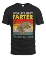 Beer Bear World Best Farter I Mean Father Bear Drinking Beer