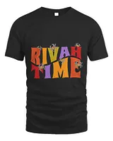 Rivah Time Retro Hippie Style With Blue Crab
