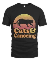 Cats and canoeing Funny Canoeing Humor Rowing Canoe Lovers