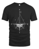Ship Compass Navigation Captain Sailing Gift Sailor