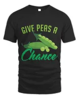 Give Peas A Chance Funny Veggie Health