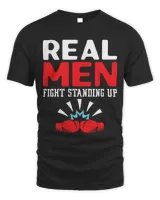 Funny Boxing Real Men Fight Standing Up Boxing Fight Fit Flyweight Boxer