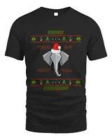 Ugly Christmas Sweater Thicc Boi Muay Thai
