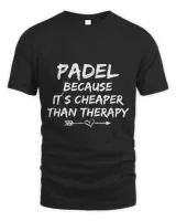Padel trainer outfit funny padel saying padel player