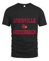 Louisville Cardinals Swimming Diving Logo
