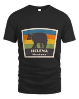 Bears Retro Helena Montana Bear MT Vacation Souvenir